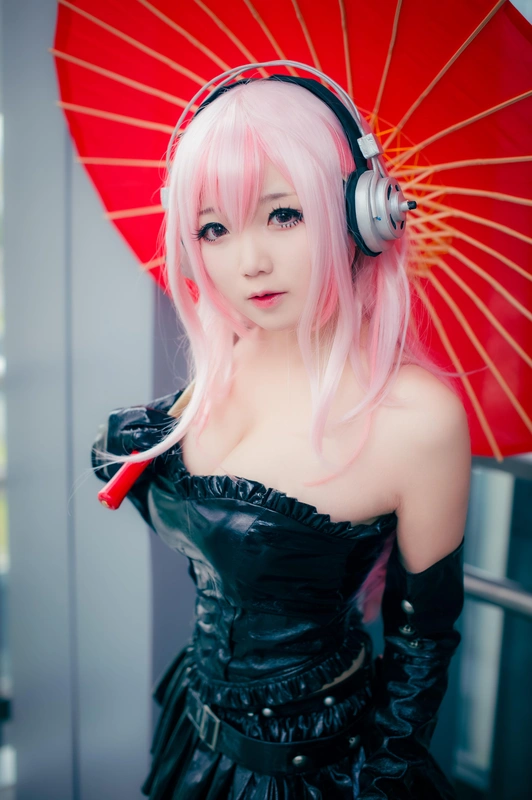 COS-超级索尼子COS场照 SUPER SONICO - 楚楚子w